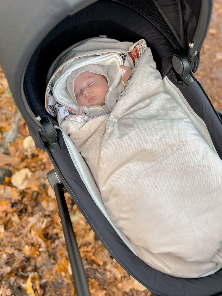 Kocyk z kapturkiem VELVET